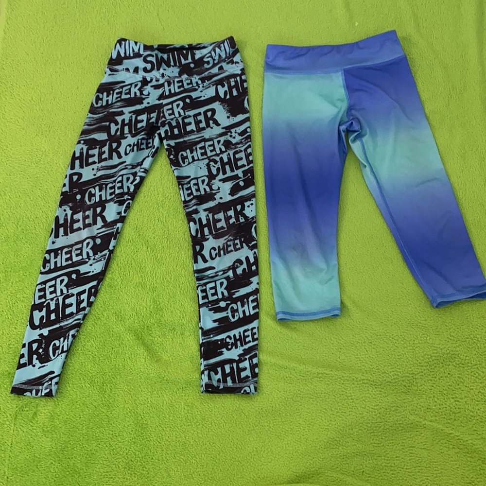 Bundle girls leggings size 10/12